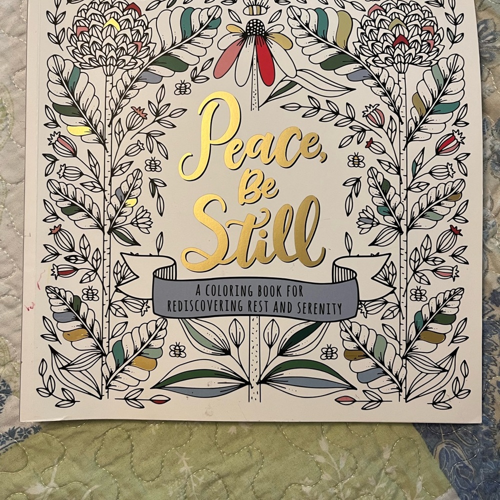 Peace Be Still Coloring Book